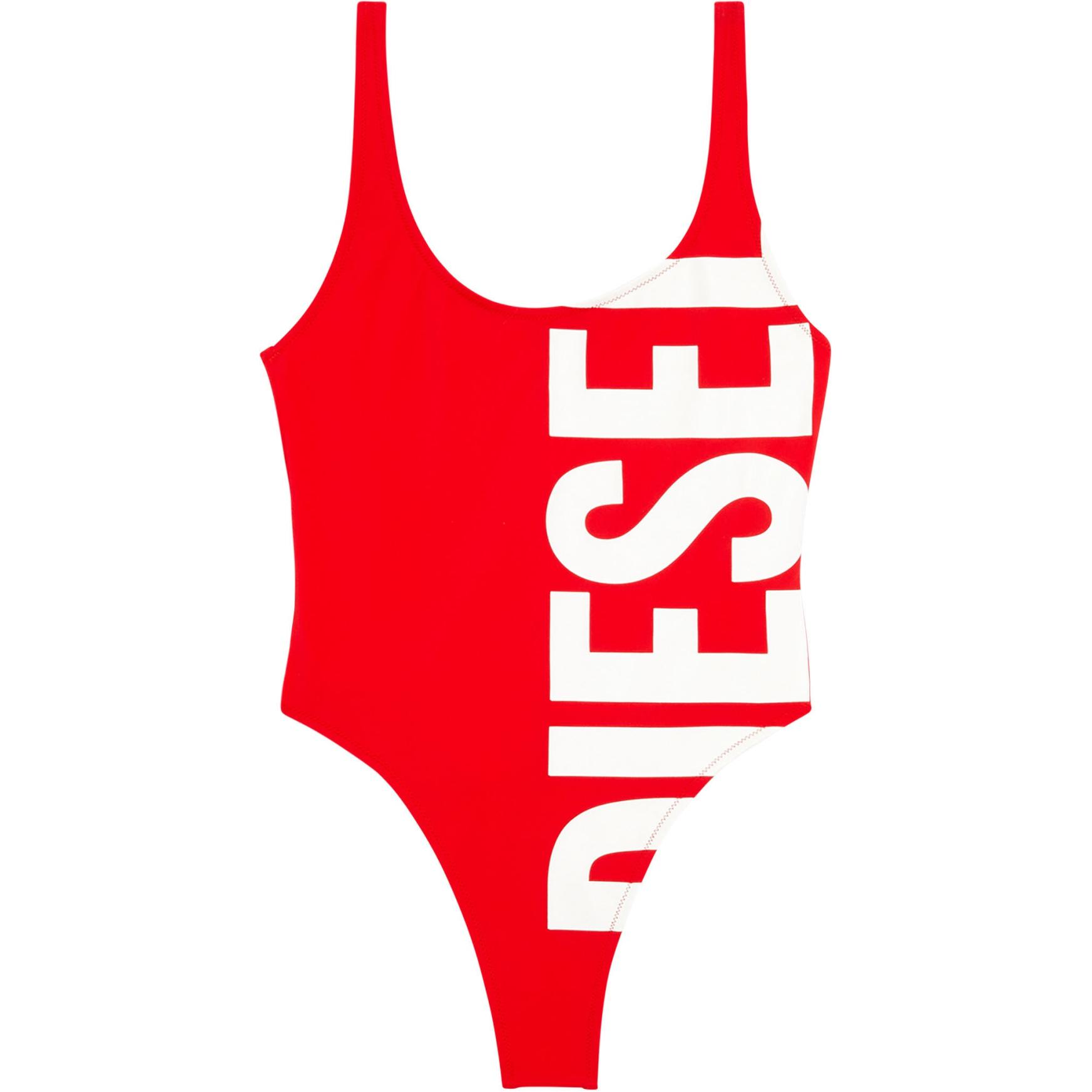 

Bfsw Kylia логотип принт хай-кат купальник DIESEL, красный