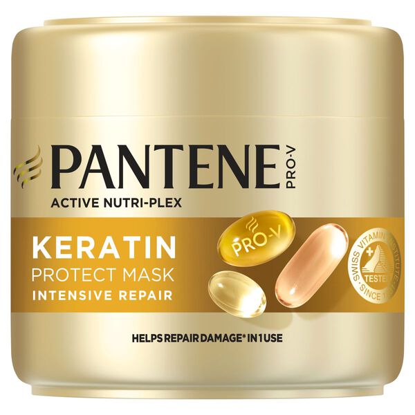 

Маска для поврежденных волос, 300 мл Pantene Pro-V intensive repair keratin protect
