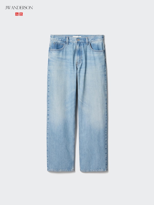 Прямые джинсы (удлиненные) Uniqlo, 63 blue — фото 2