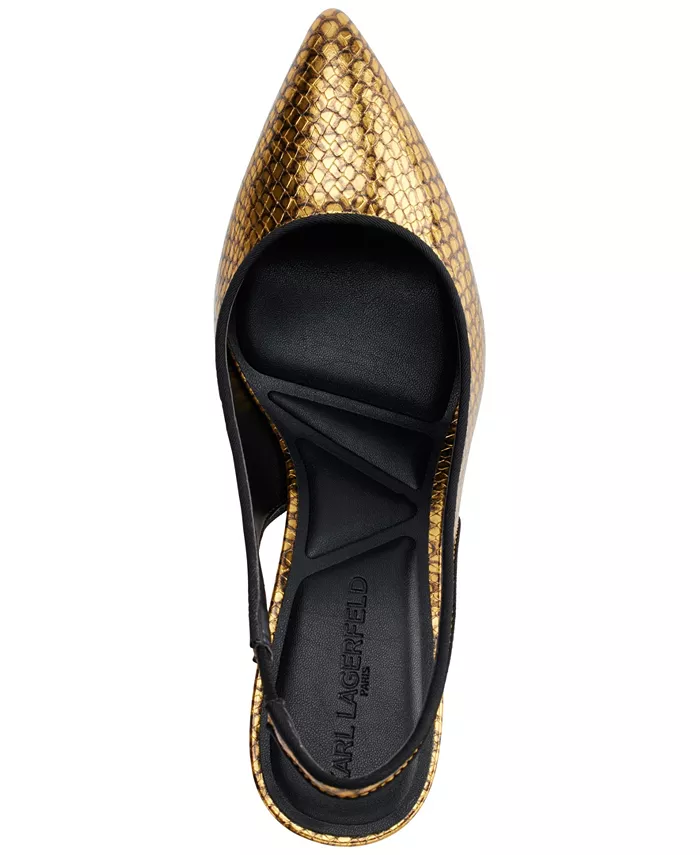 Женские туфли-лодочки Rosalyn Slingback KARL LAGERFELD PARIS, мультиколор — фото 4