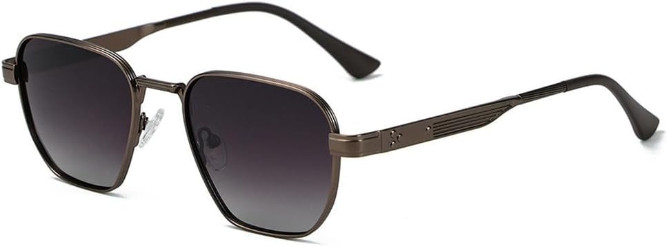 

Стильные женские солнцезащитные очки в квадратной металлической оправе с поляризацией, предназначенные для вождения на открытом воздухе и защиты от УФ-излучения PRSTNN, C3