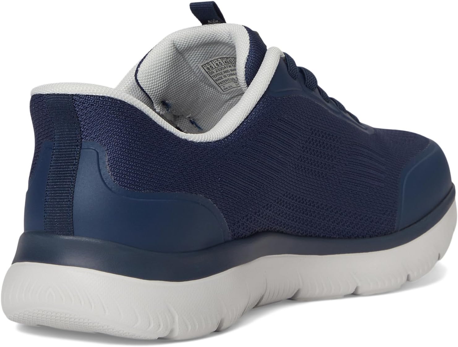 Мужские слипоны Skechers Summits Leyter без застежек, темно-синий — фото 3