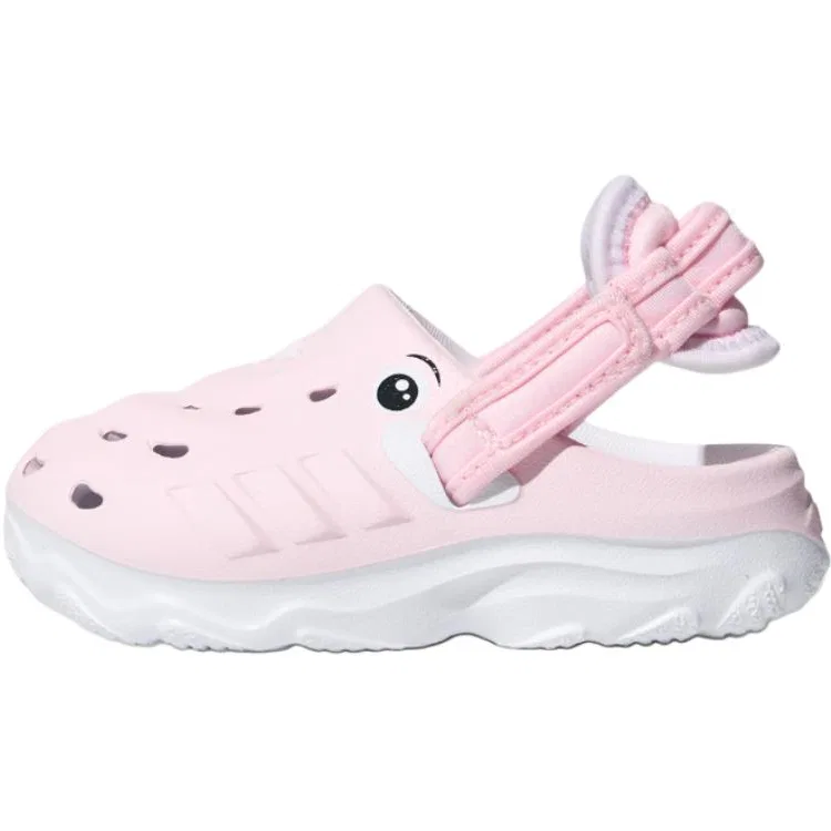Кроссовки MAXXCLOG Low top для малышей, розово-белые Adidas, Pink White