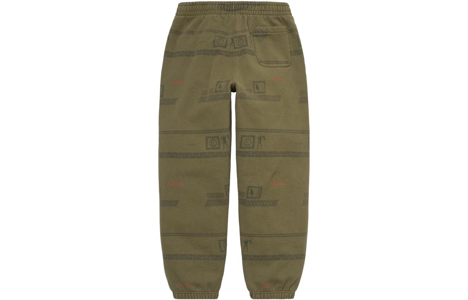 Undercover X SS23 трикотажные спортивные штаны унисекс Supreme, белый — фото 4