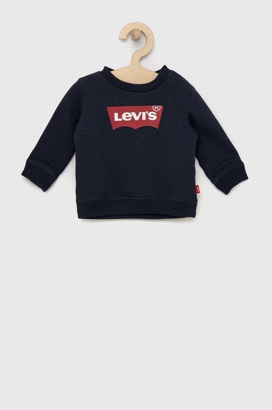 

Детская хлопковая толстовка Levi's, темно-синий