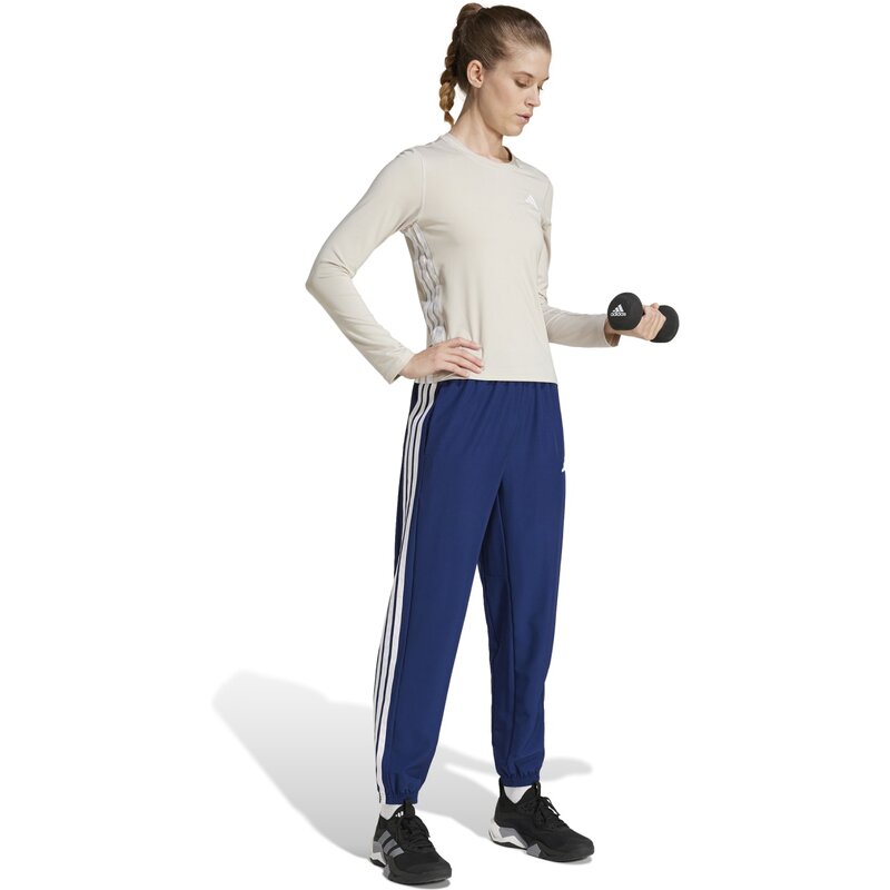 Спортивные брюки Train Essentials с тремя полосками Adidas, мультиколор — фото 4