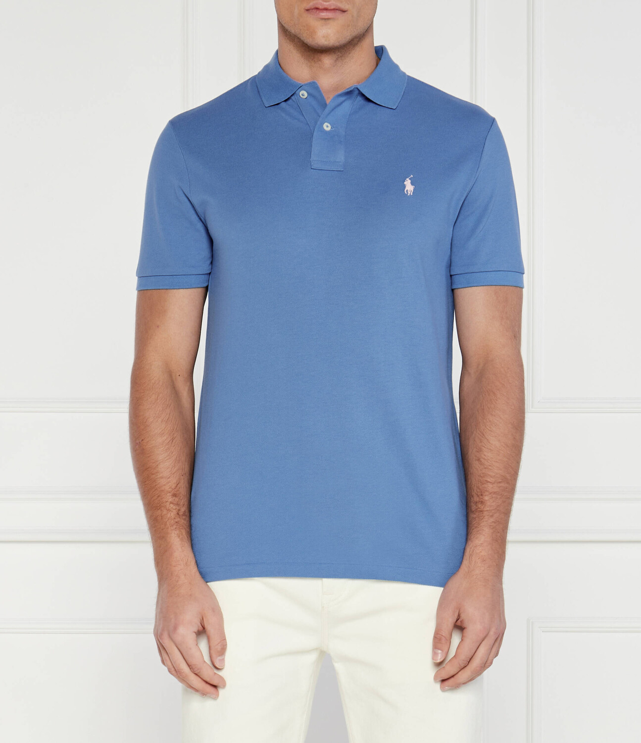 

Поло POLO RALPH LAUREN Slim Fit, синий