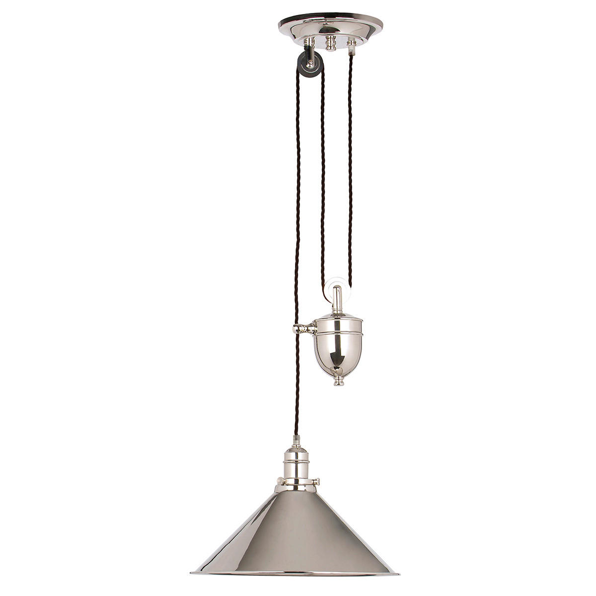 

Подвесной светильник Elstead Lighting, 37x96-180 см, никельной