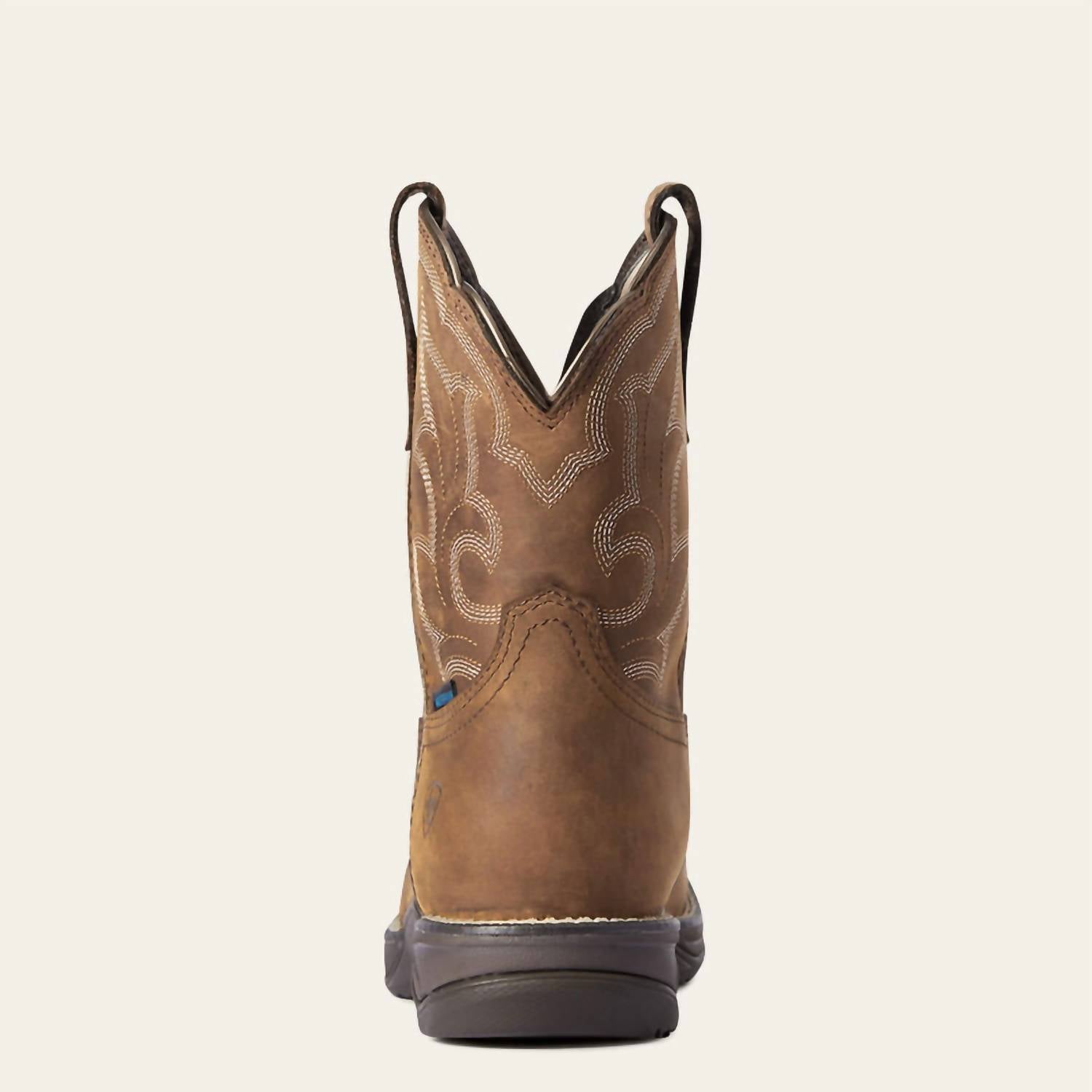 Женские ботинки Ariat Anthem Shortie Ii Western водонепроницаемые с эффектом потертости, коричневый — фото 4