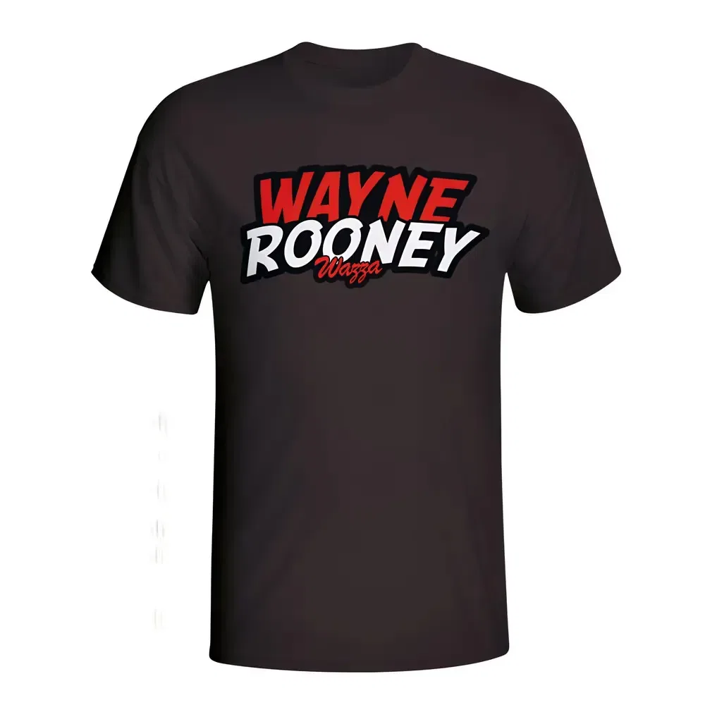 Футболка Junior Wayne Rooney Comic Book, Англия England, черный