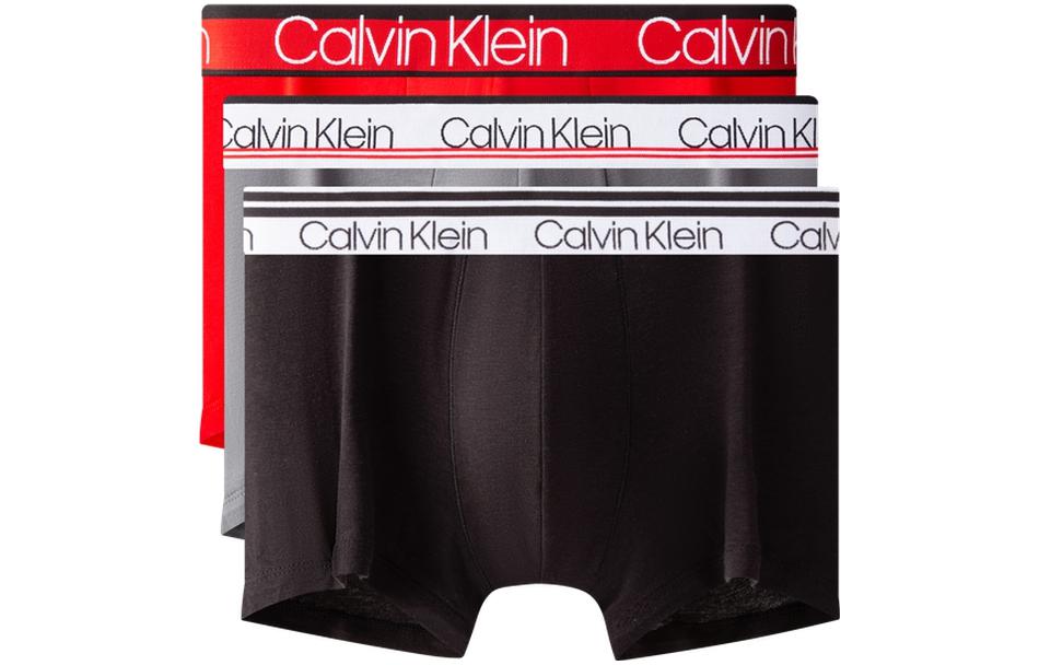 

Мужские боксеры Calvin Klein, 3 шт (черный+красный+серый)