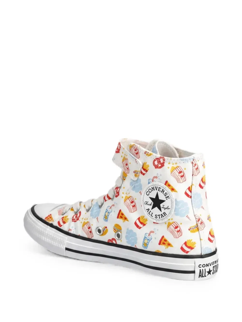 Кеды Chuck Taylor All Star с принтом еды Converse Kids, белый — фото 3
