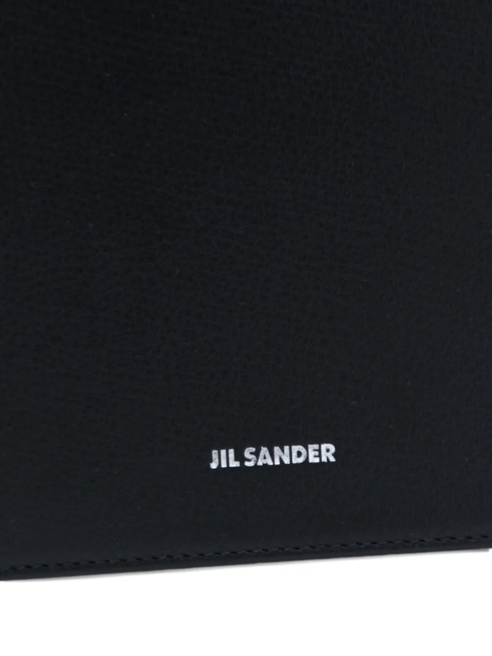 Сумка на плечо с плетеным ремнем Jil Sander, черный — фото 4