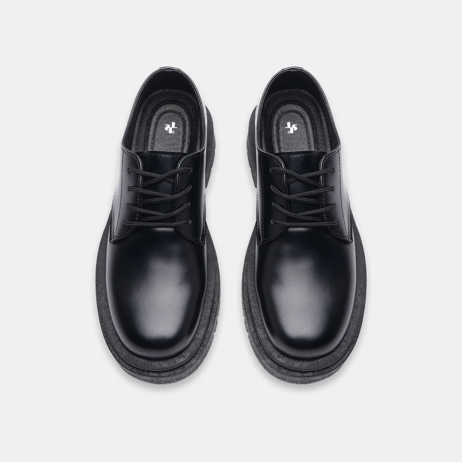 Мужские чёрные дерби Core Derby Basic от Sixft — фото 4