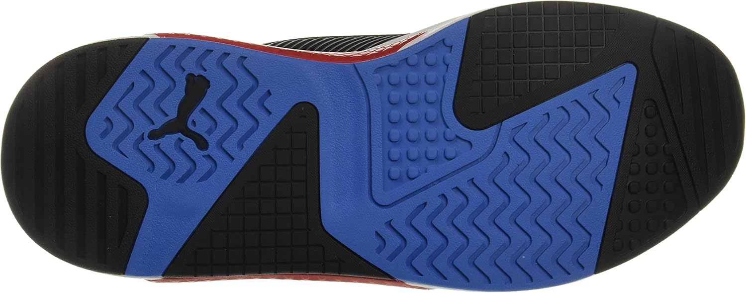 Кроссовки PUMA с рентгеновским эффектом, белый/черный/красный/синий — фото 4