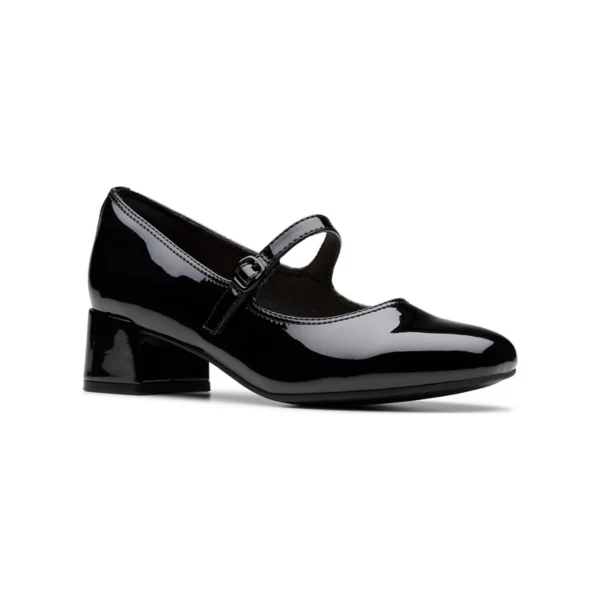 Женские туфли Iridessa Rae на блочном каблуке Clarks, черный