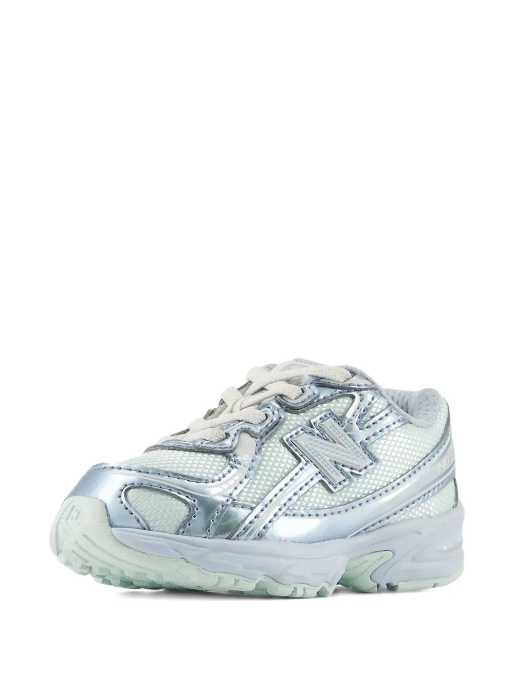Кроссовки 740 на шнуровке New Balance Kids, синий — фото 3
