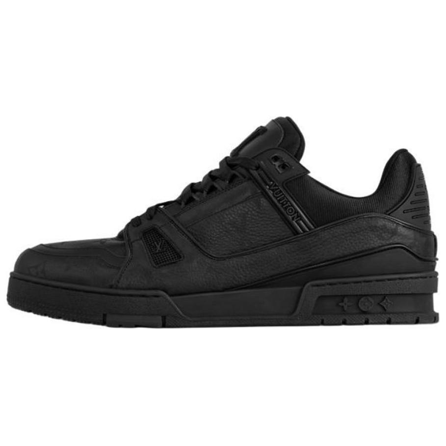 

LOUIS VUITTON Кроссовки для скейтбординга Trainer Low-Top, мужские, черные