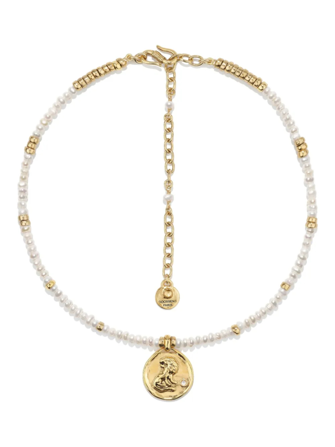 

Колье Astro Leo Pearls Goossens, золотой
