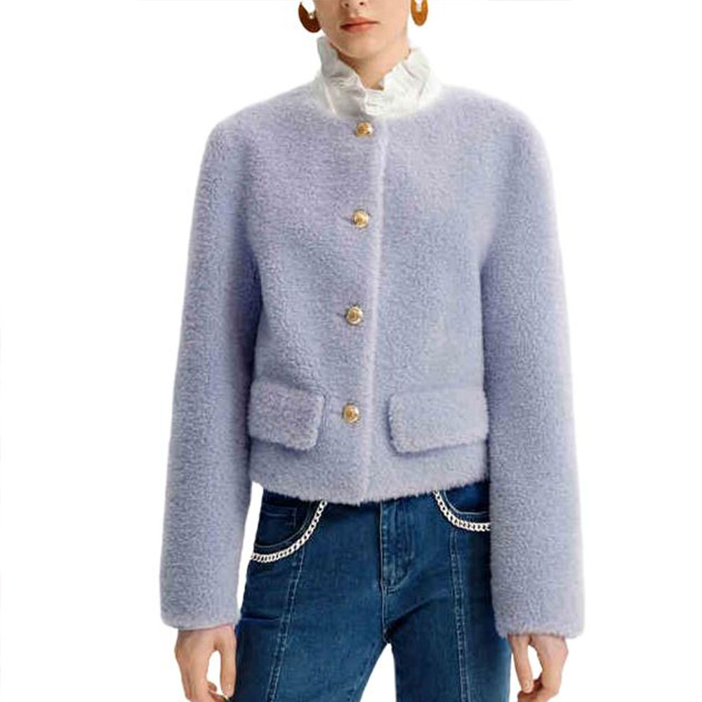 

KARL LAGERFELD / Karl Lagerfeld Jeans Куртка KARL LAGERFELD женская фиолетовая, Purple