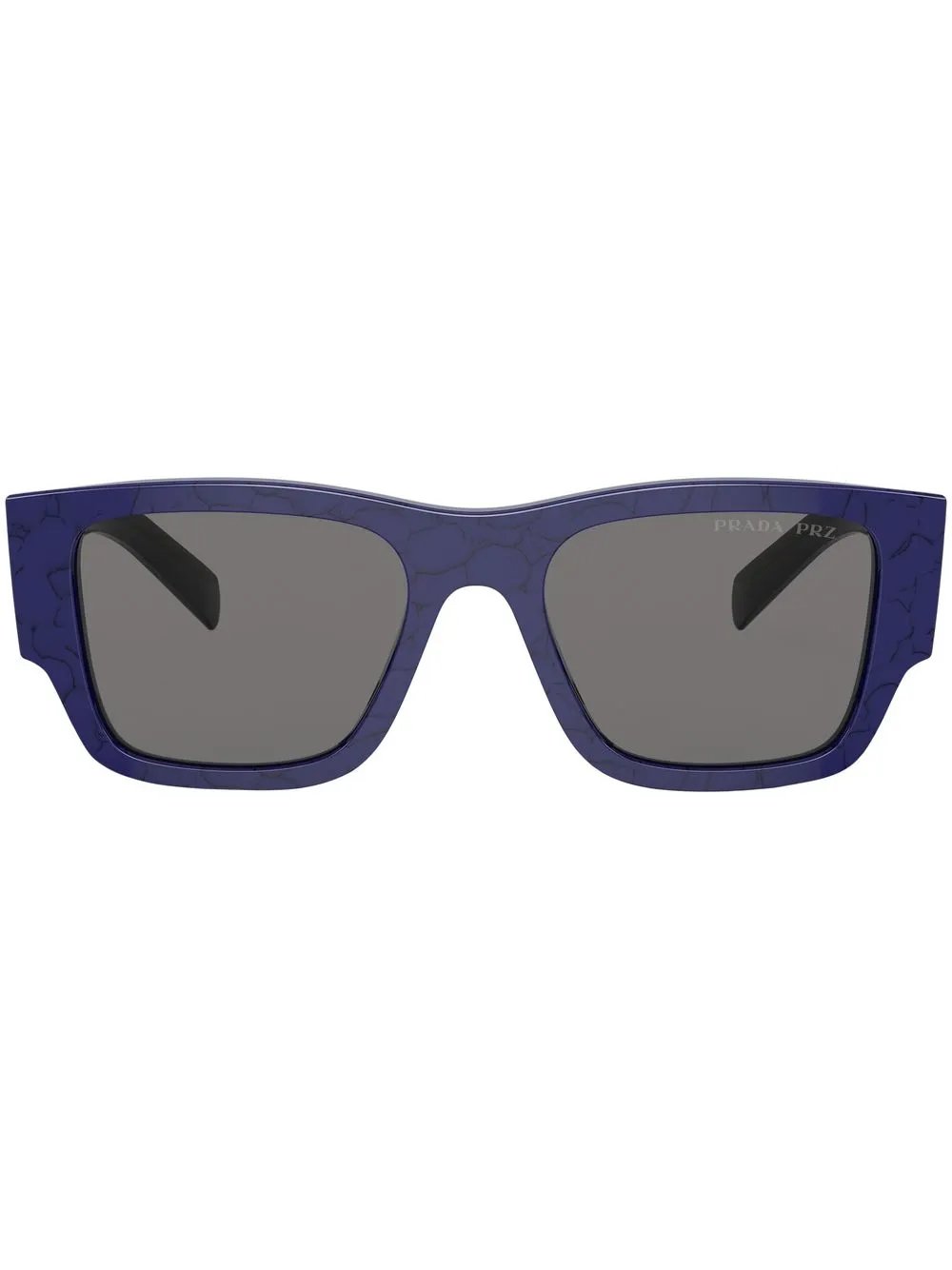 

Солнцезащитные очки в квадратной оправе с логотипом Prada Eyewear, синий