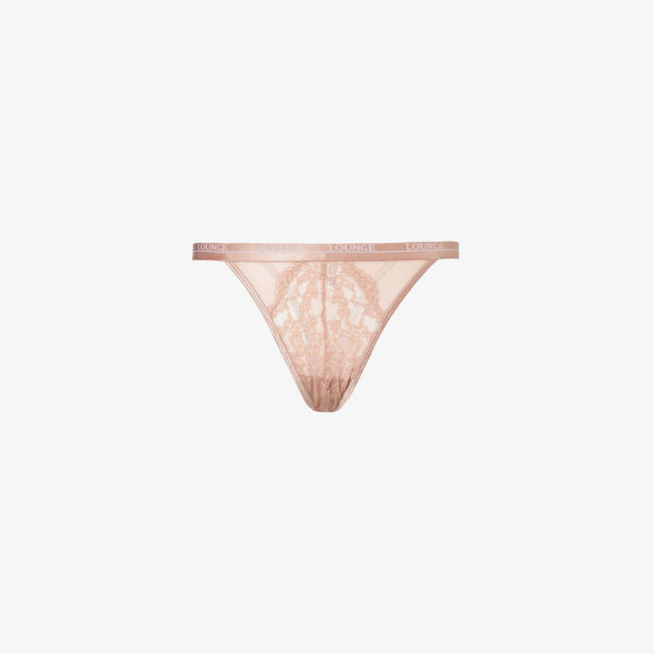 

Трусики blossom из эластичного кружева с высокой посадкой Lounge Underwear, цвет dusty rose, Коричневый, Трусики blossom из эластичного кружева с высокой посадкой Lounge Underwear, цвет dusty rose