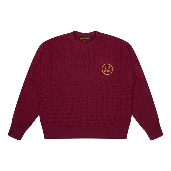 

Свитер sketch mascot waffle sweater 'burgundy' Drew House, бургундия