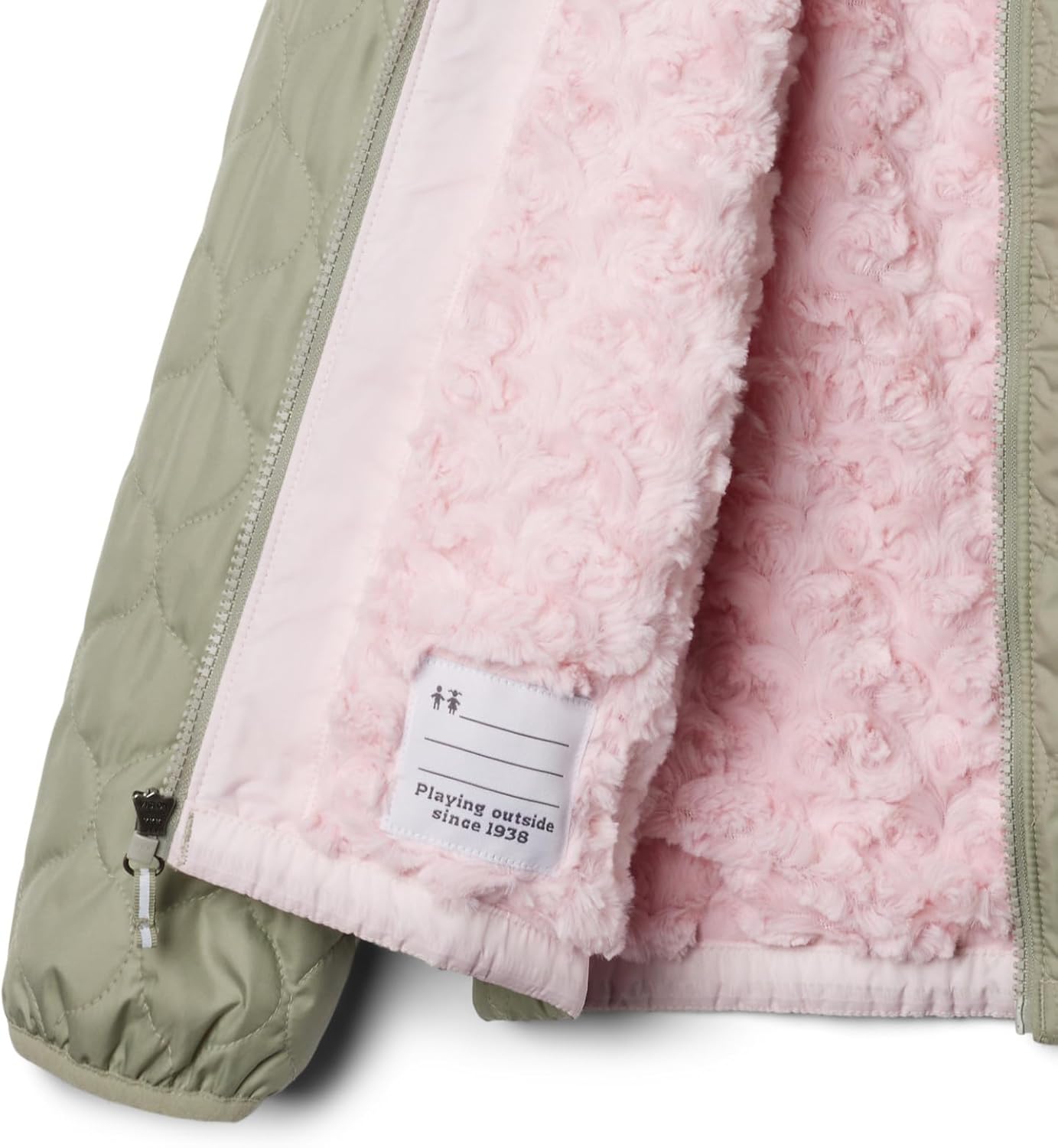 Куртка Columbia Girls Bella Plush II, Safari — фото 3