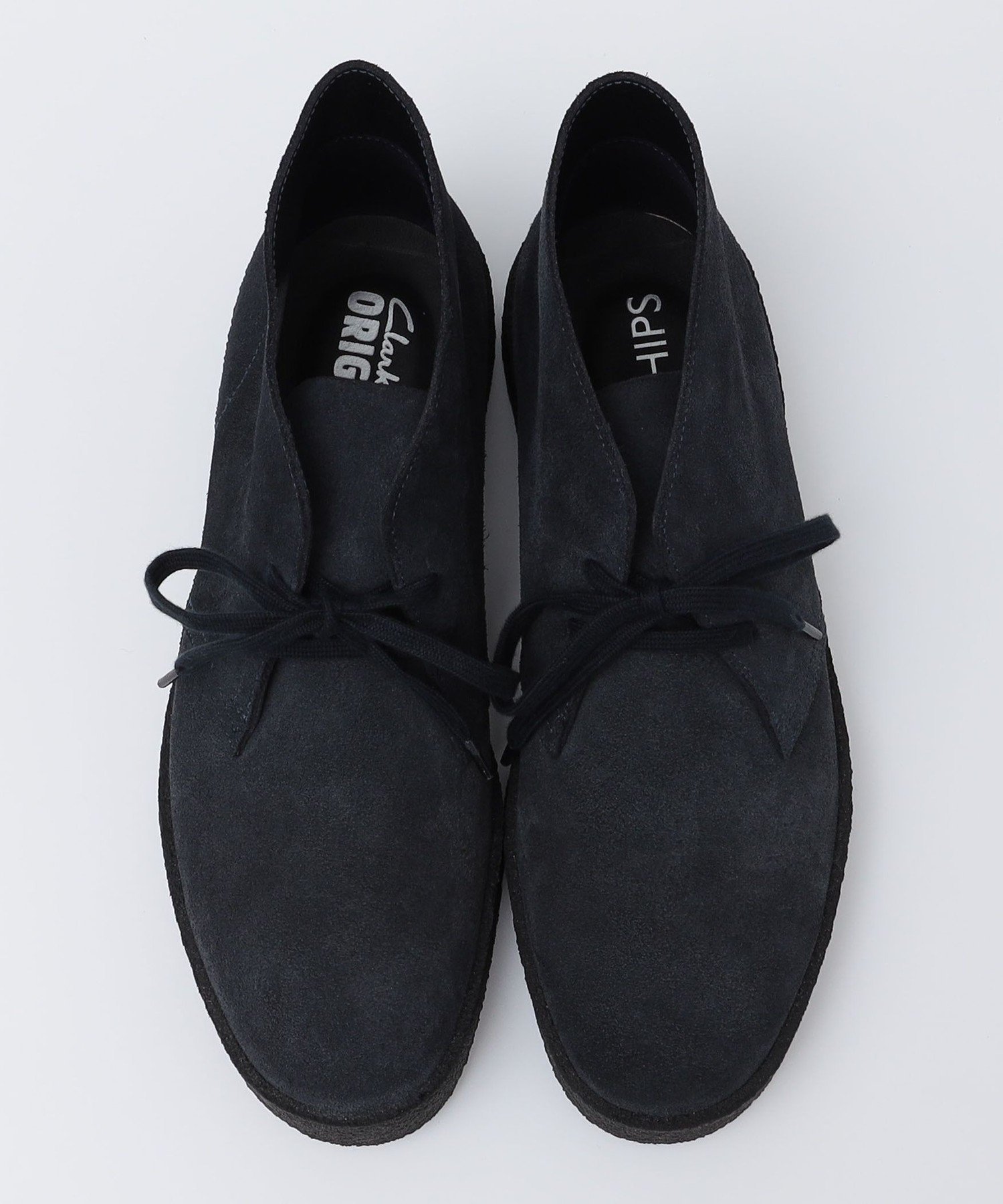 Clarks: Юбилейные ботинки Desert Boots Mudguard к 50-летию бренда Ships Men, Navy — фото 3