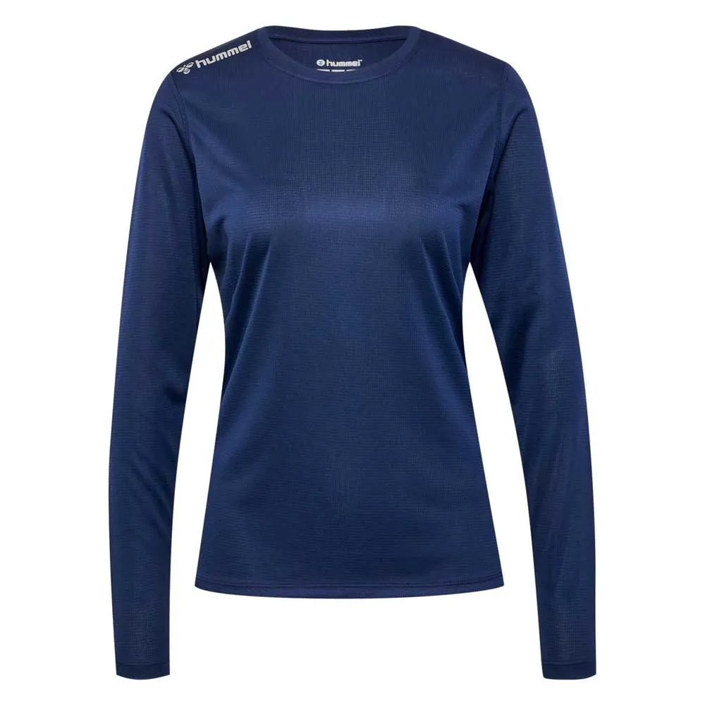 

Футболка Hummel Run long sleeve, синий