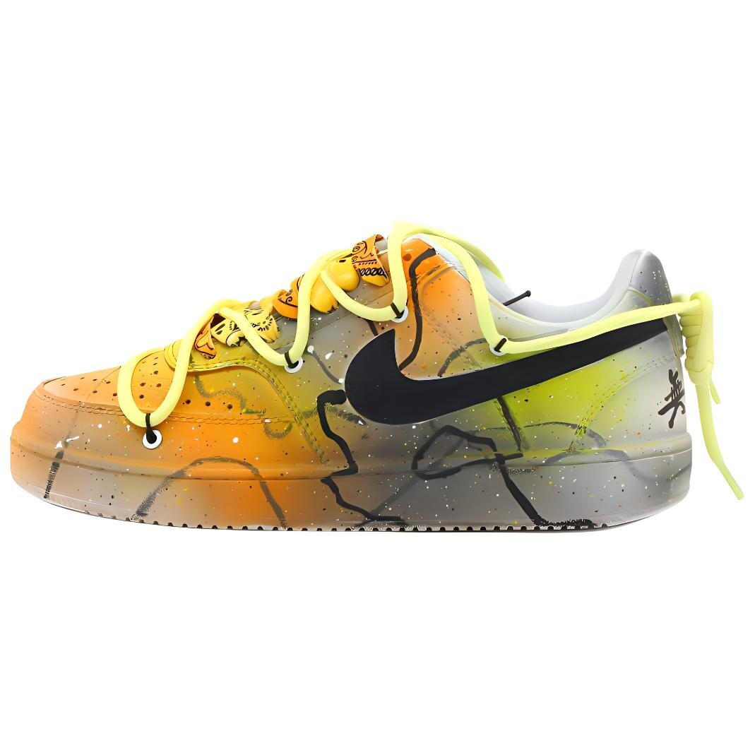 

Кроссовки Nike Court Vision 1 Skateboarding Shoes Unisex Low-top Orange, цвет Orange