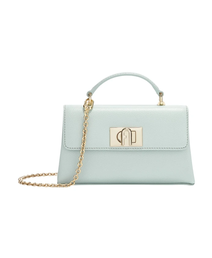 

Мини Сумочка из фактурной кожи Furla, зеленый