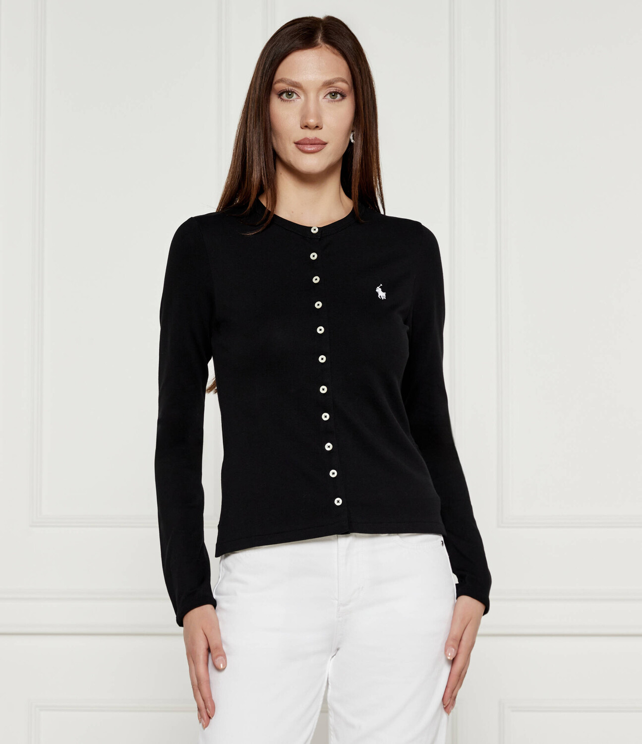 

Блуза POLO RALPH LAUREN Regular Fit, черный