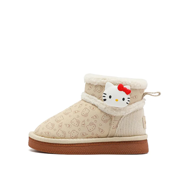 Детские снегоступы Hello Kitty с амортизацией и термобалансом Sanrio, Hello Kitty-Beige