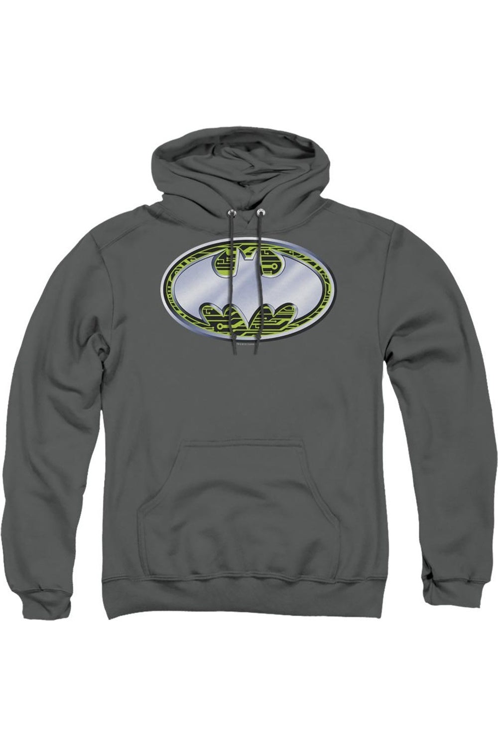 

Толстовка с капюшоном Batman Circuits Logo для взрослых Gildan, цвет charcoal