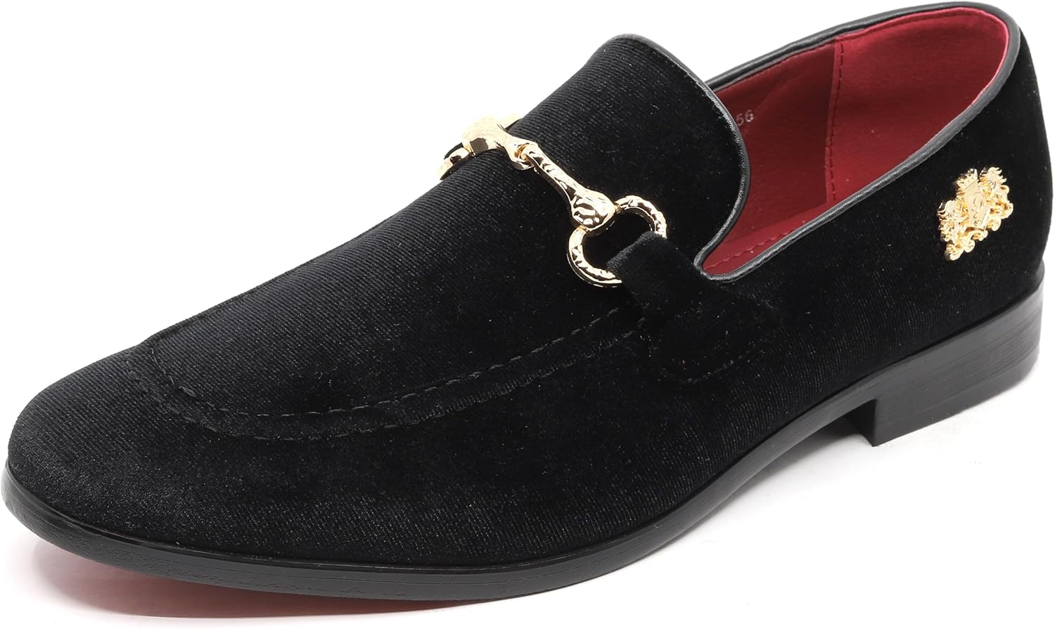 

Мужские бархатные дизайнерские классические туфли смокинг слипоны SM-56 Metrocharm, черный