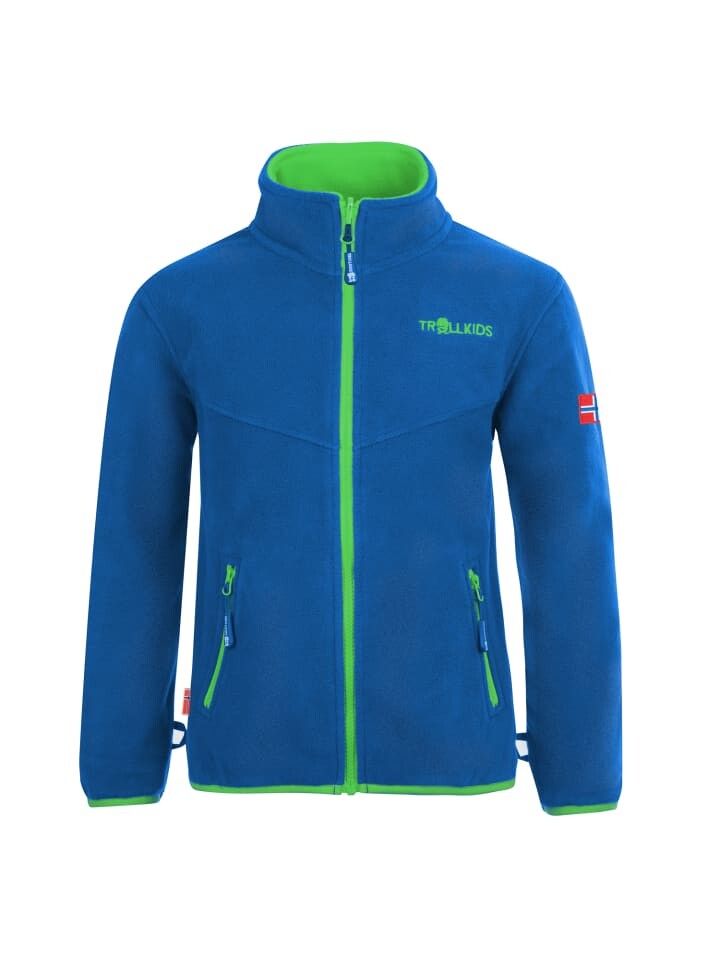 

Флисовая куртка Trollkids Oppdal XT, цвет medium blue