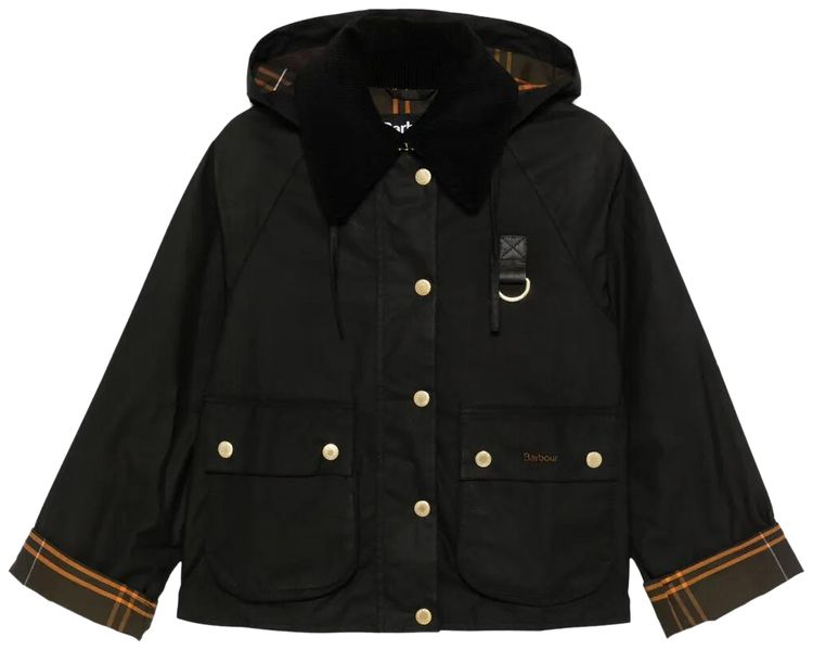 

Куртка Barbour Reighton Wax Jacket, черный