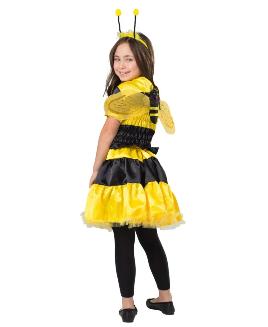 Детский костюм шмеля Dress Up America, желтый/черный — фото 3