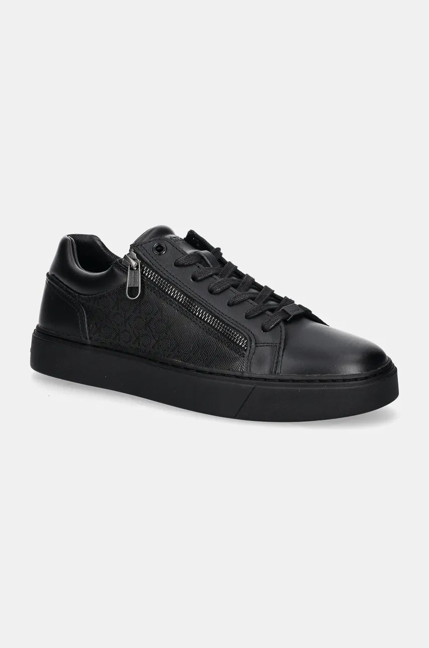 

Кроссовки Calvin Klein LOW TOP LACE UP W/ ZIP MONO, черный