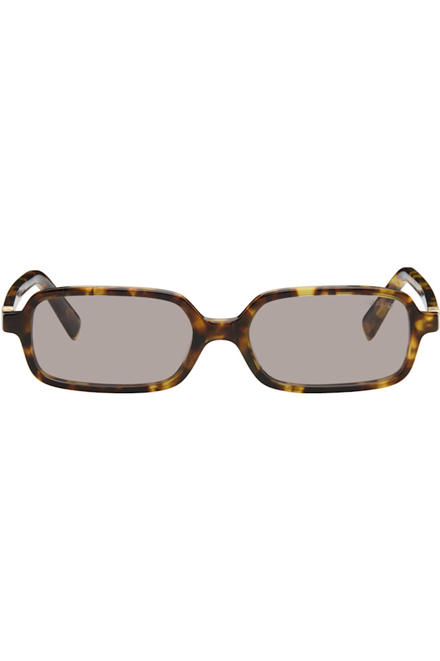 

Miu Miu Eyewear Солнцезащитные очки Brown Miu