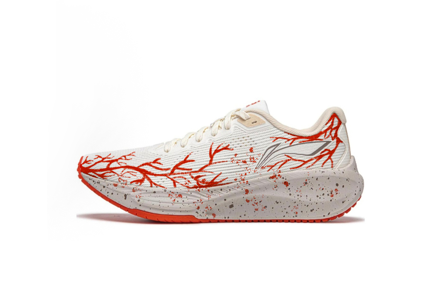 

LINING Wuyue 2.0 кроссовки для бега мужские низкие красный/белый