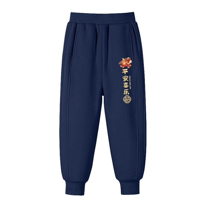 Детские спортивные штаны Moderate WARRIOR, [fleece-lined]черный/h peaceful joy k — фото 2