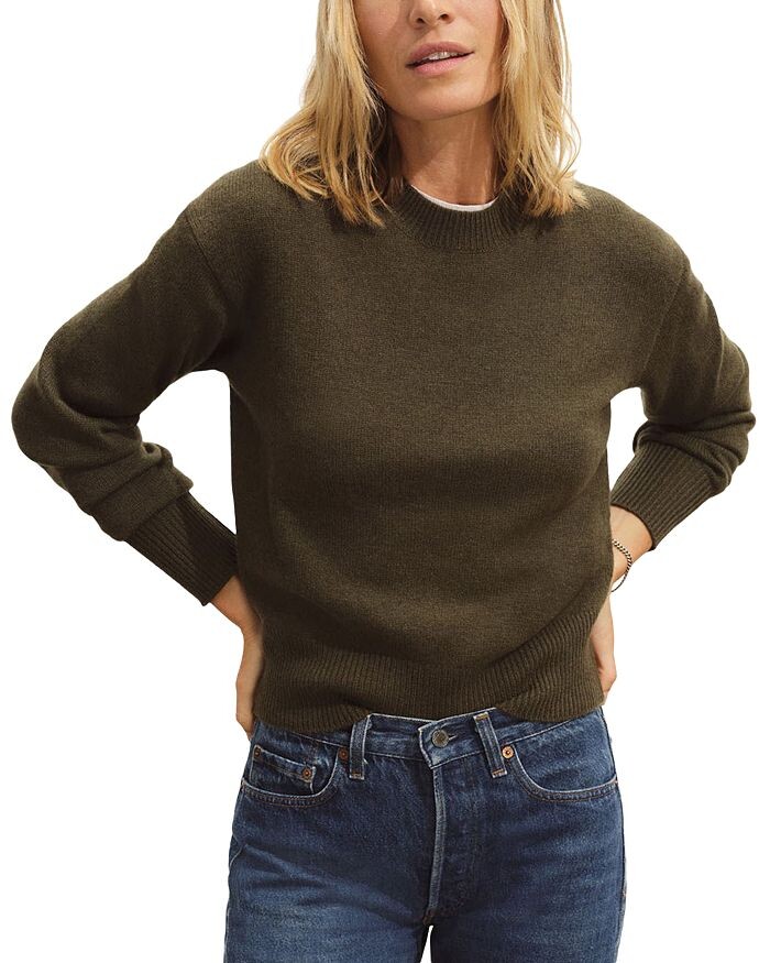 

Свитер Upland Crewneck Buck Mason, зеленый