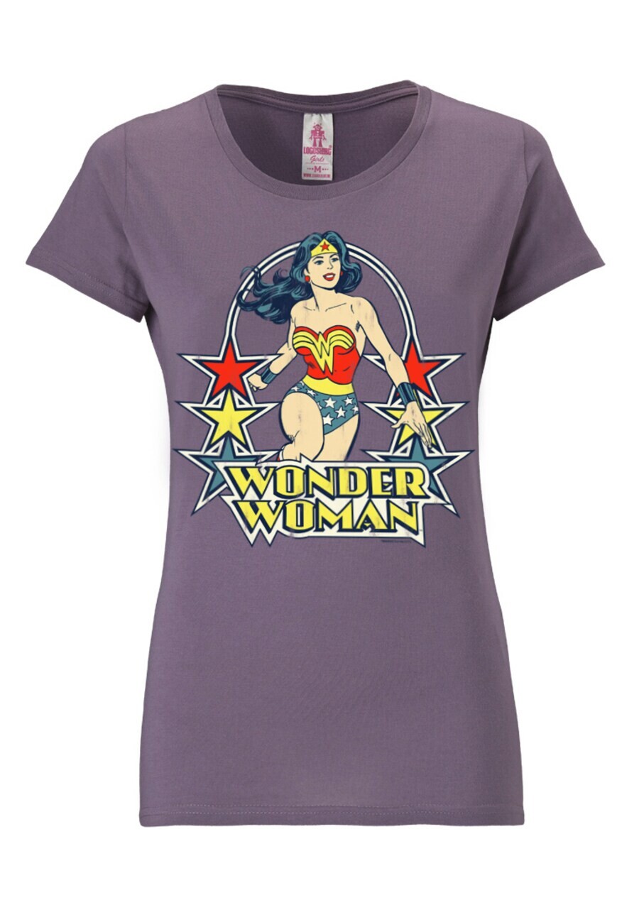 

Футболка LOGOSHIRT Shirt Wonder Woman, темно-фиолетовый