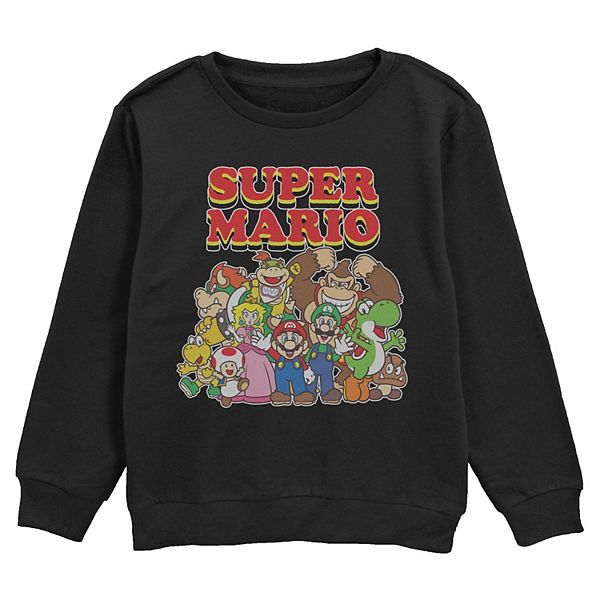 Детская флисовая толстовка nintendo super mario bros & friends Licensed Character