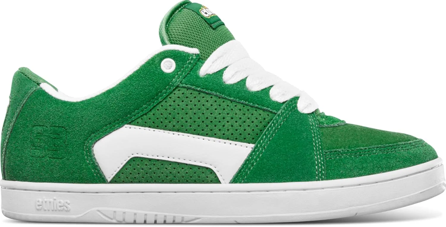 Мужские скейтбордистские кроссовки Etnies MC Rap Lo, Green / White