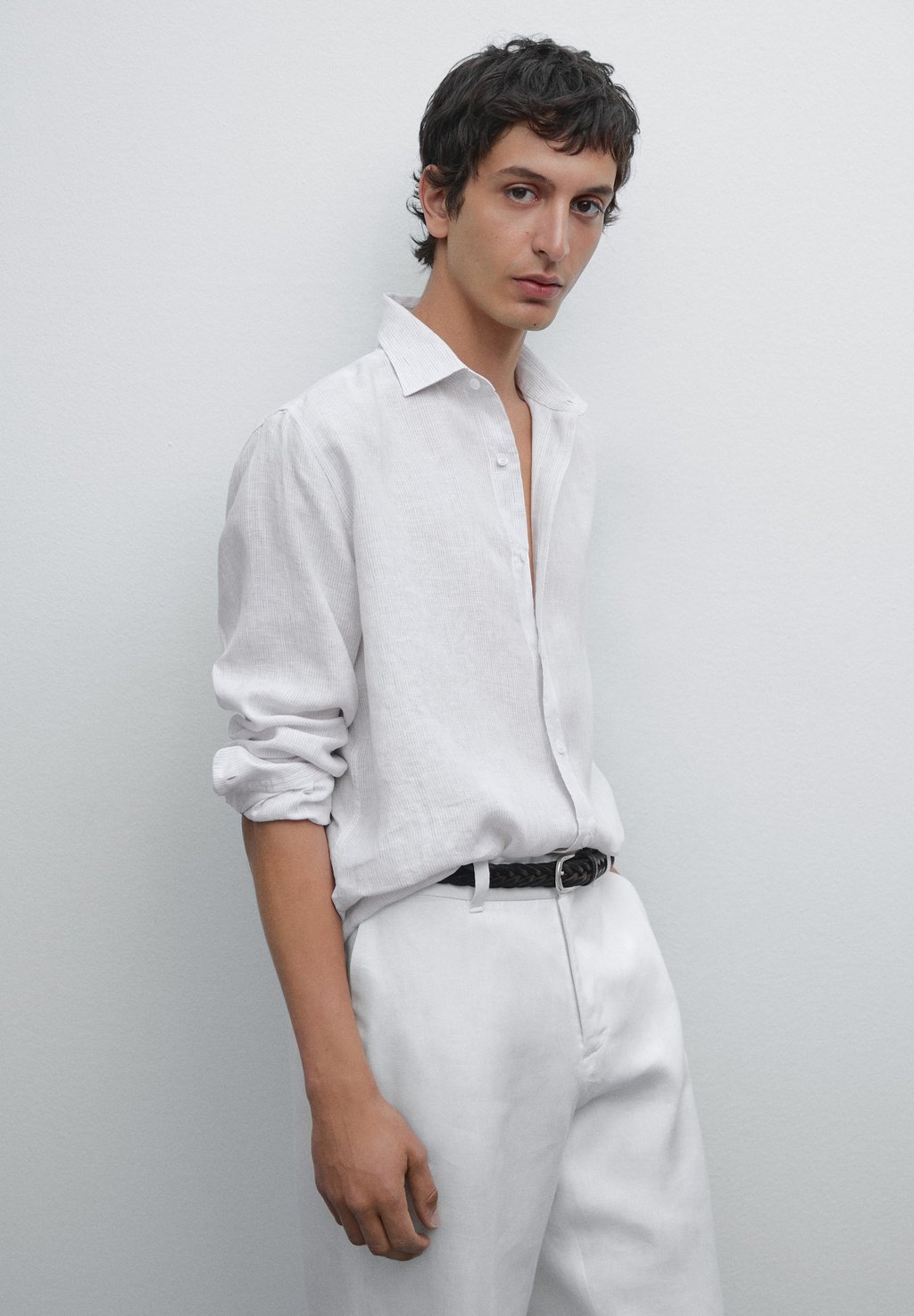 

Рубашка REGULAR FIT STRIPED Massimo Dutti, Grey