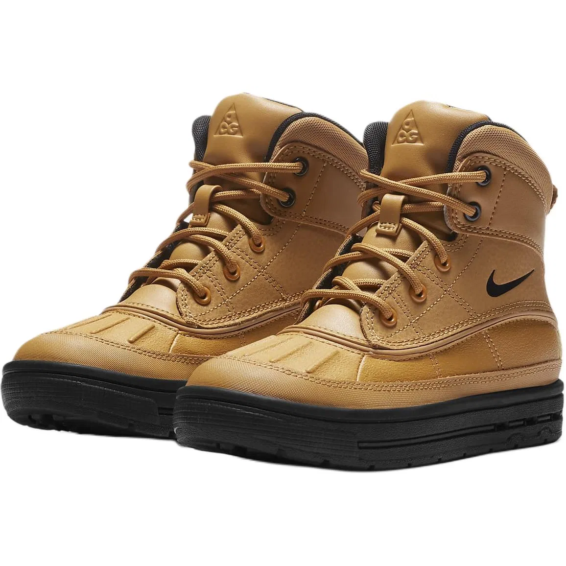 Детские ботинки Nike Woodside 2 водоотталкивающие пшеничные — фото 4