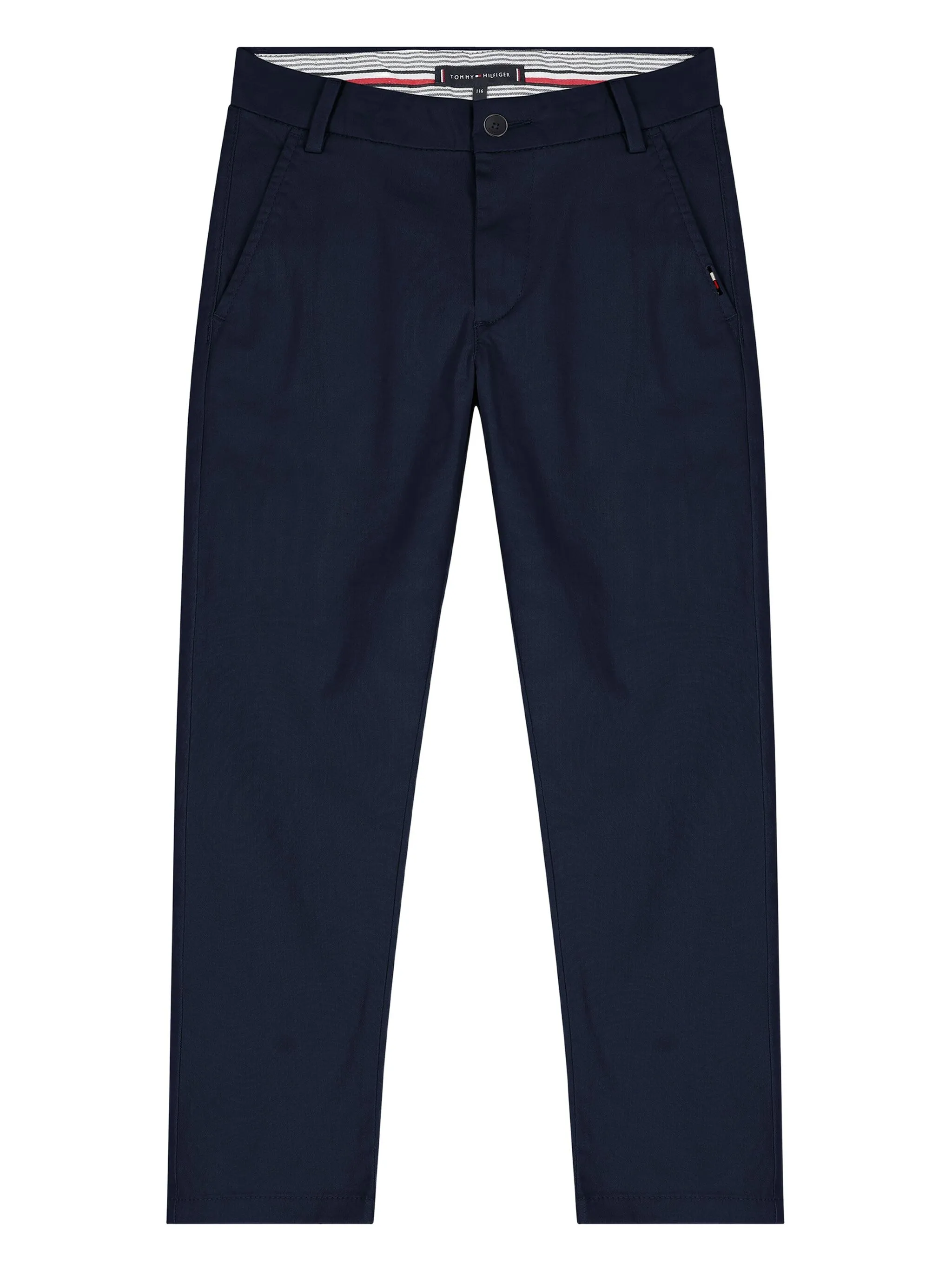 Брюки чинос с карманом Tommy Hilfiger Junior, синий